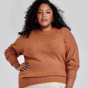 Ava & Viv pullover mock neck sweater sz 4X